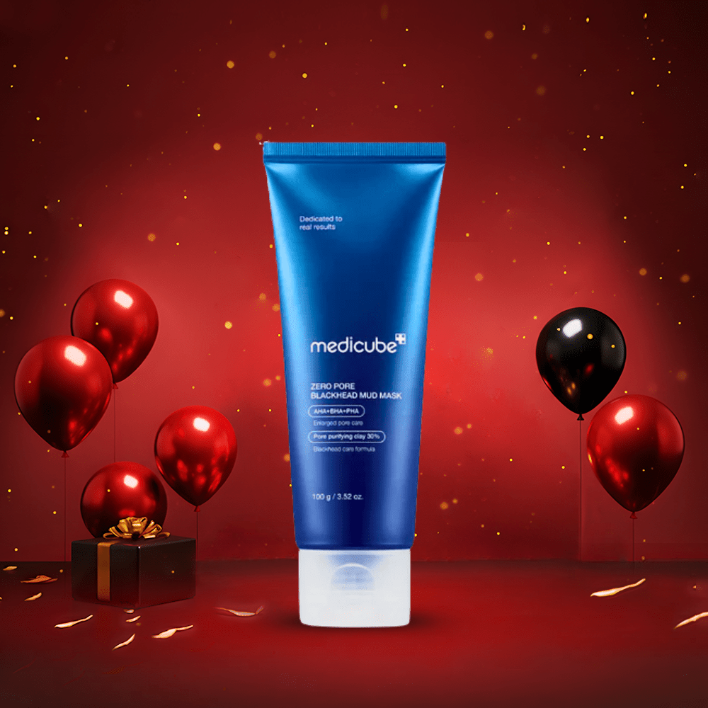 ماسك زيرو لازالة الرؤوس السوداء ميدكيوب - 100غرام | Medicube Zero Pore Blackhead Mud Mask - Barbie.phar