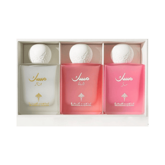 مجموعة عطور مسك ابراهيم القرشي - 30مل | Ibrahim Al Qurashi musk perfume collection - Barbie.phar