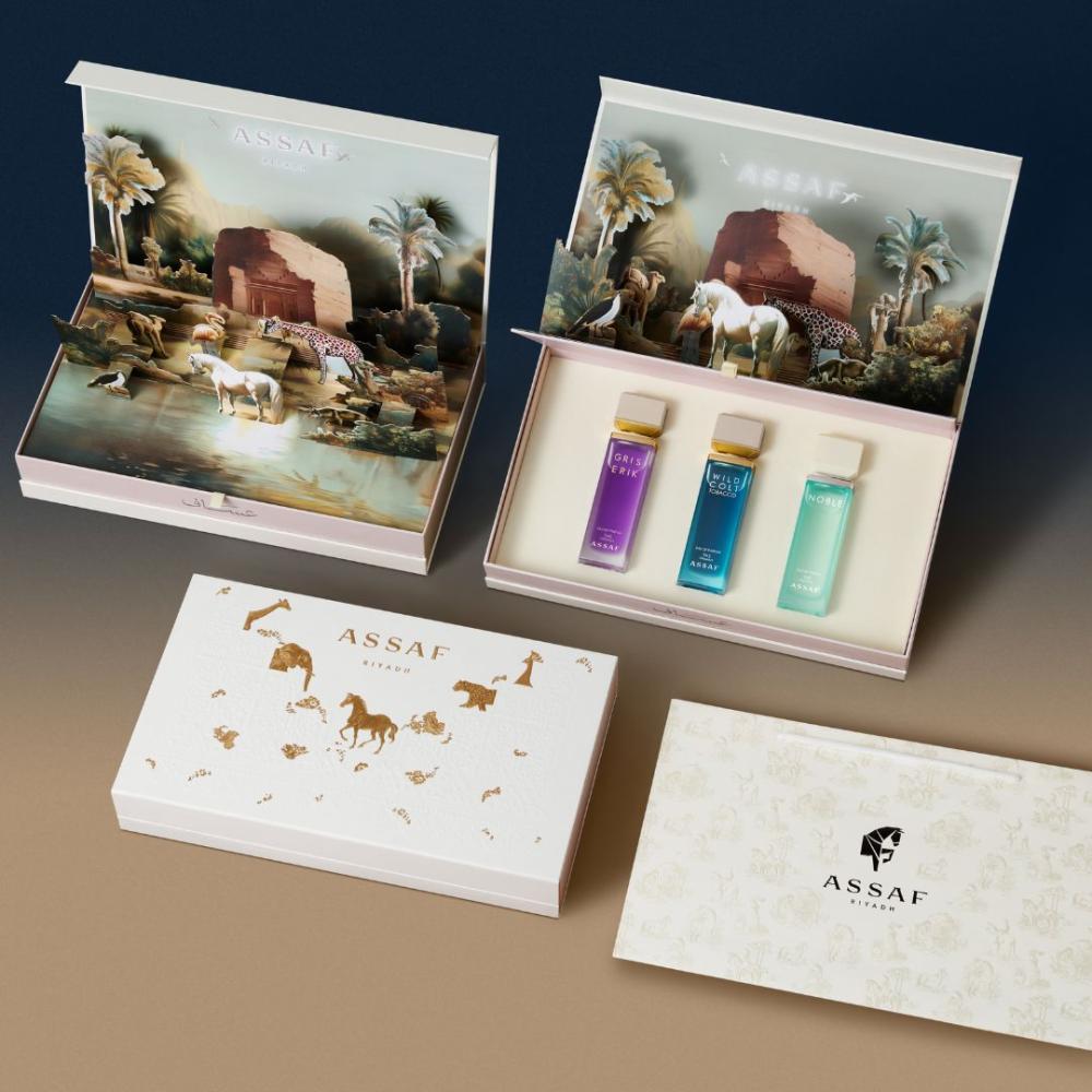 مجموعة عطور يوم التأسيس عساف | Assaf founding day perfume collection - Barbie.phar