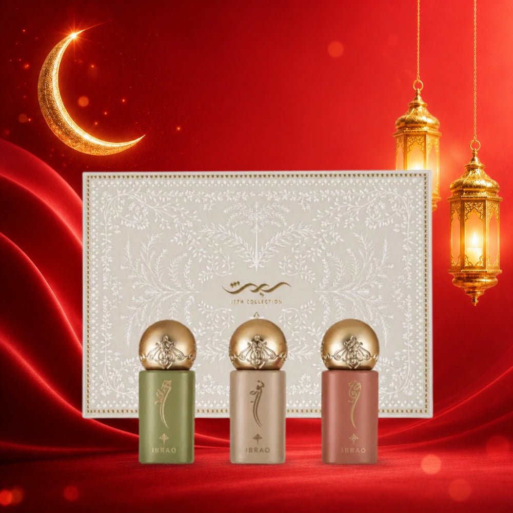 مجموعة زيوت ارث العطرية ميني ابراق - 6مل | IBRAQ mini irth oil collection - Barbie.phar