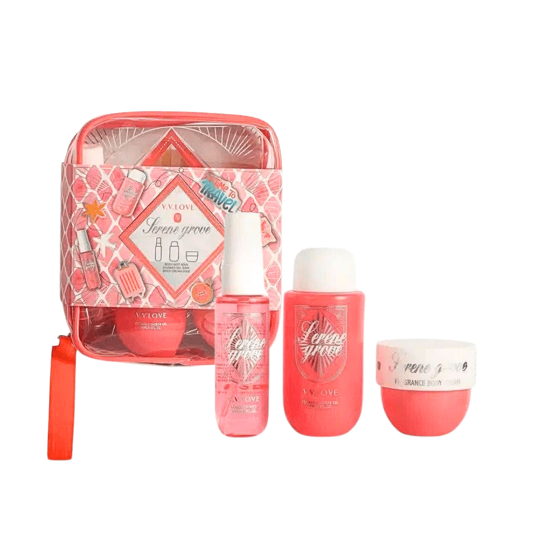 مجموعة العناية الفاخرة | V.V.Love Travel Kit - Barbie.phar
