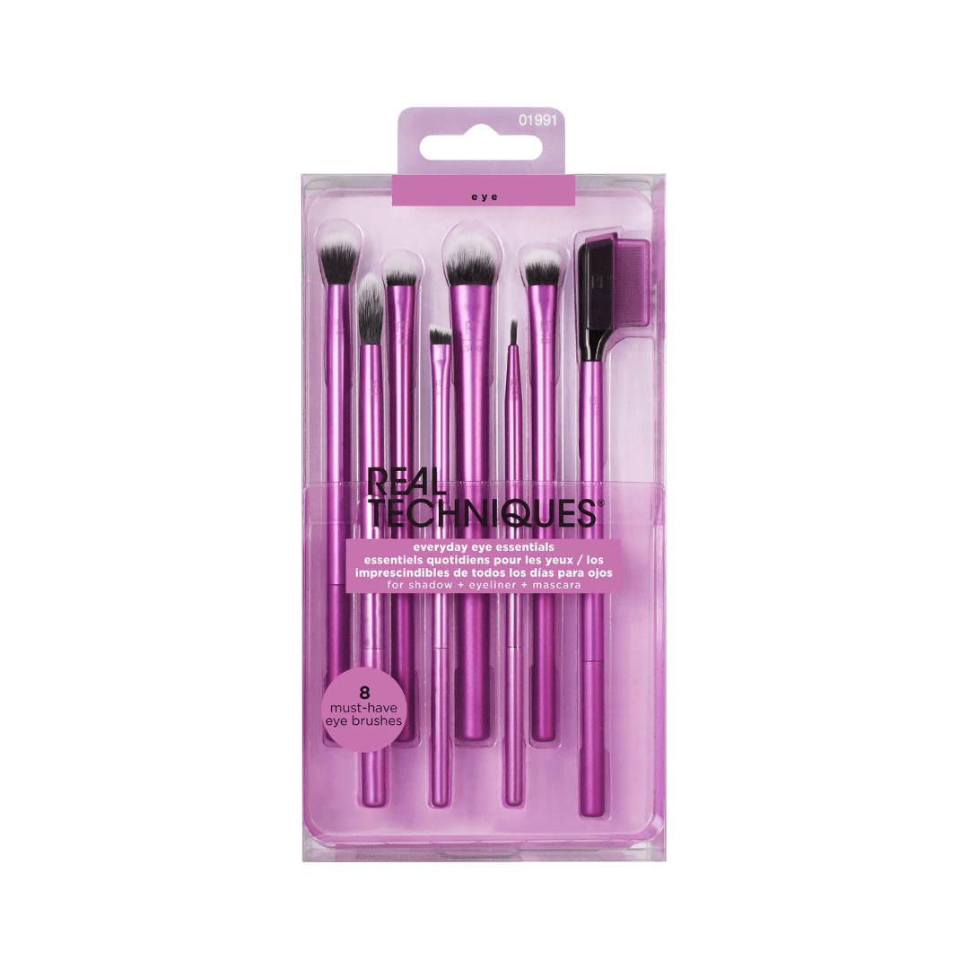 مجموعة فرش مكياج العيون ريل تكنيك | Real Techniques Everyday Eye Essentials Set - Barbie.phar