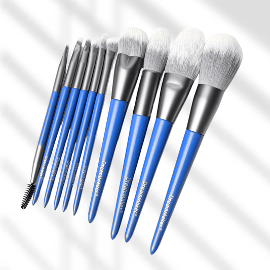 مجموعة فرش مكياج دريم ميكر | Dream maker 10 pieces makeup brush set - Barbie.phar