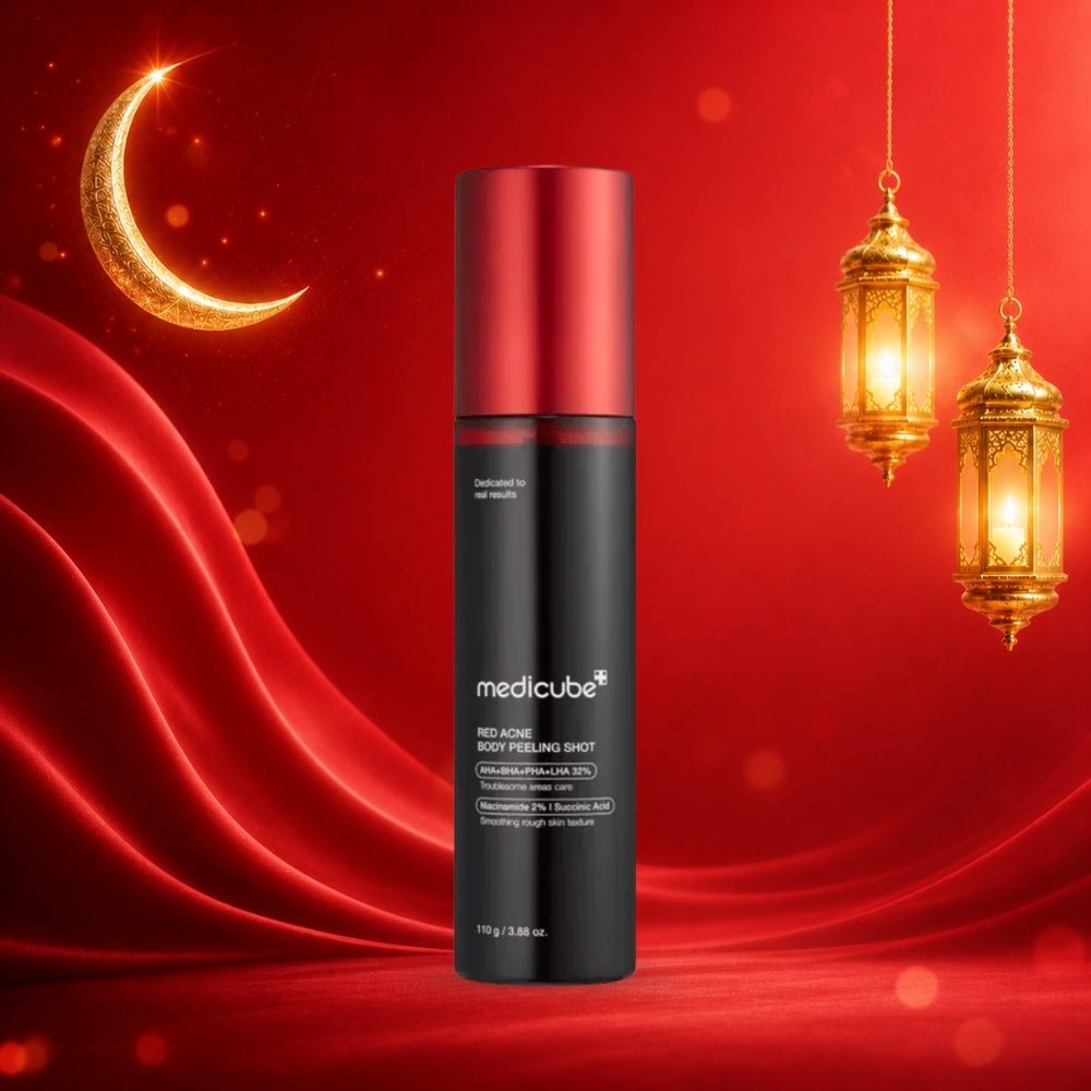 مقشر الجسم لمكافحة حب الشباب ميدكيوب | Medicube Red Acne Body Peeling Shot - Barbie.phar