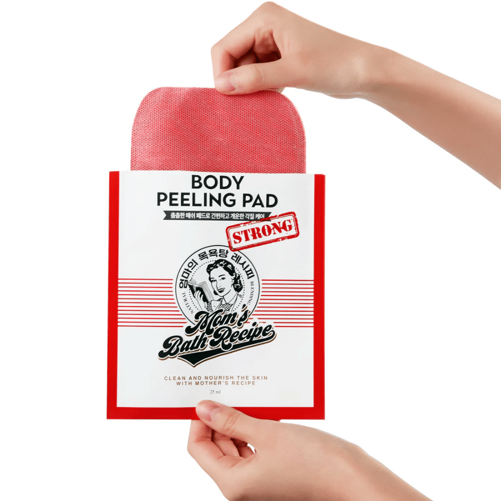 مقشر الجسم القوي Mom’s Bath Recipe – ٢٥ مل | Mom's Bath Recipe Body Peeling Pad Strong 25 ml - Barbie.phar