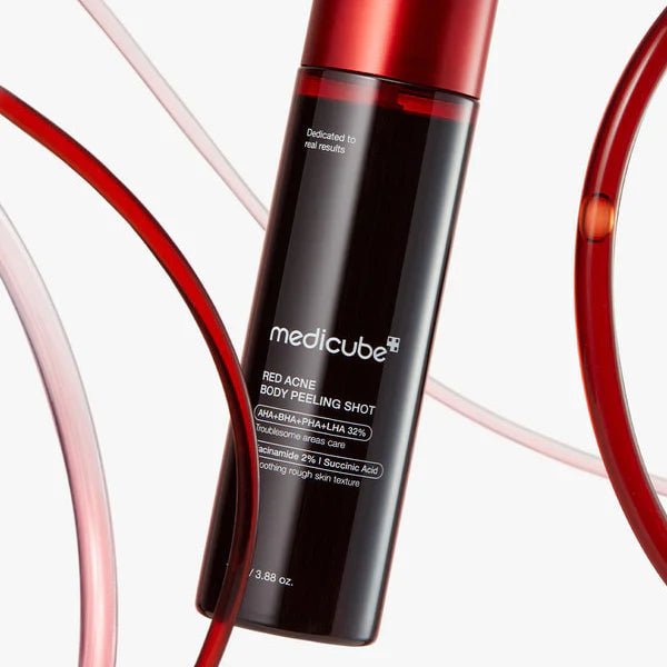 مقشر الجسم لمكافحة حب الشباب | Medicube Red Acne Body Peeling Shot - Barbie.phar