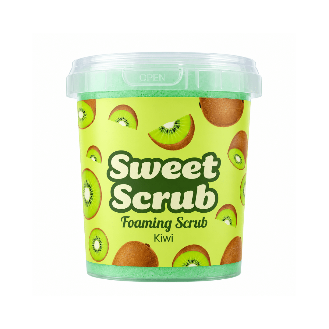 مقشر رغوي للجسم بالكيوي سويت سكراب | Sweet Scrub foaming scrub kiwi - Barbie.phar