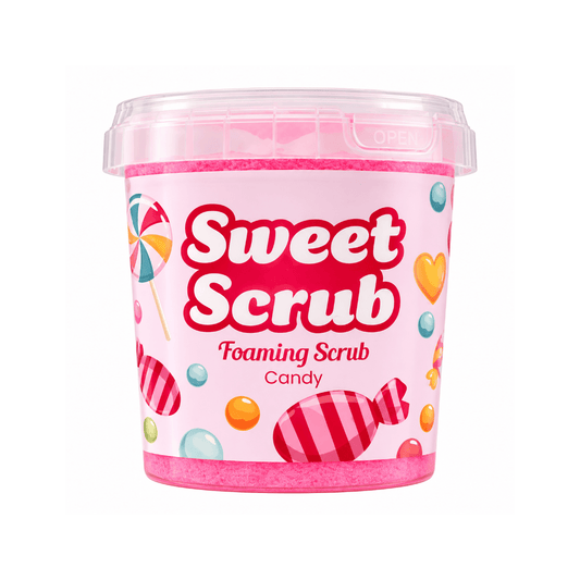 مقشر رغوي للجسم كاندي سويت سكراب | Sweet Scrub foaming scrub candy - Barbie.phar