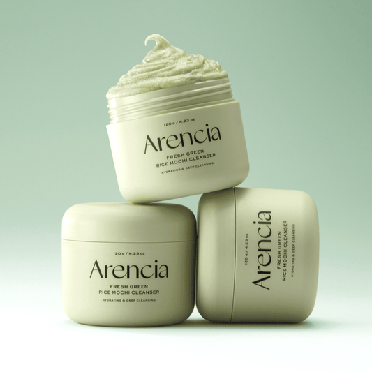 منظف موشي الاخضر للوجه ارينسيا - 120غرام | Arencia fresh green rice mochi cleanser - Barbie.phar