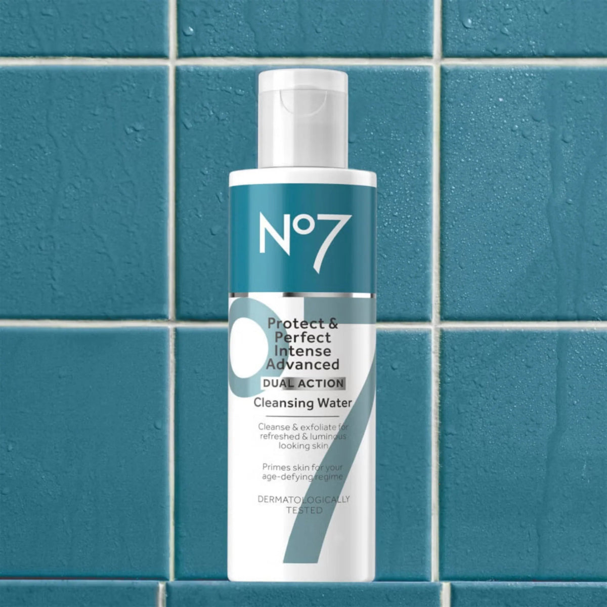 منظف ومزيل للمكياج - 200مل | No7 Protect & Perfect Intense Advanced Dual Action Cleansing Water - Barbie.phar