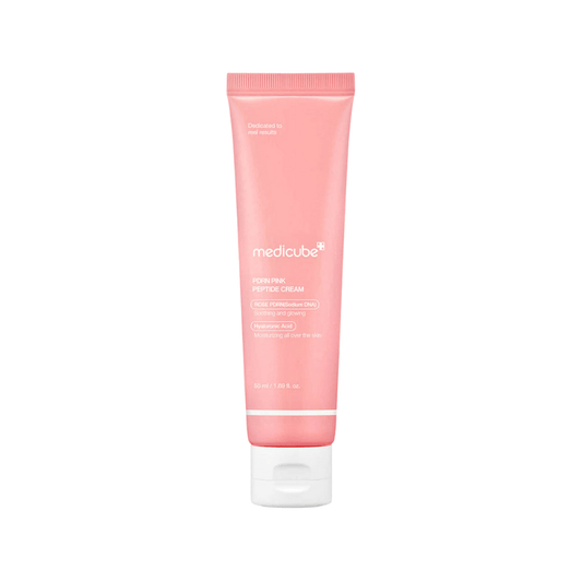 مرطب هيالورونيك الوردي ميدكيوب - 50مل | Medicube pdrn pink hyaluronic moisturizing cream - Barbie.phar
