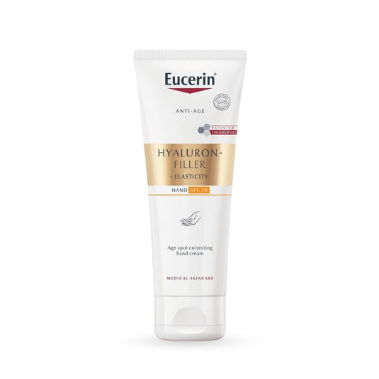 مرطب هيالوروينك فيلر لليدين يوسرين - 75 مل | Eucerin Hyaluron - Filler +  Correcting Hand Cream SPF30 75ml - Barbie.phar