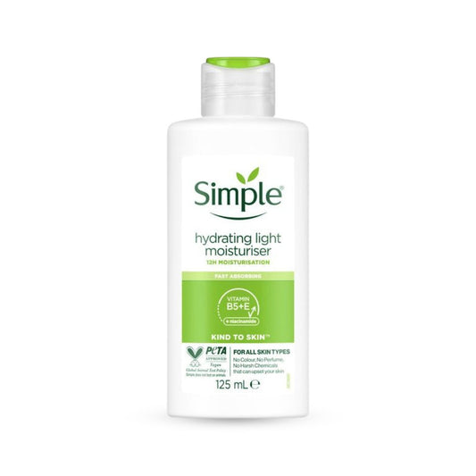 مرطب سمبل لايت لكل انواع البشرة - | Simple Hydrating Light Moisturiser 12h Moisturisation - Barbie.phar