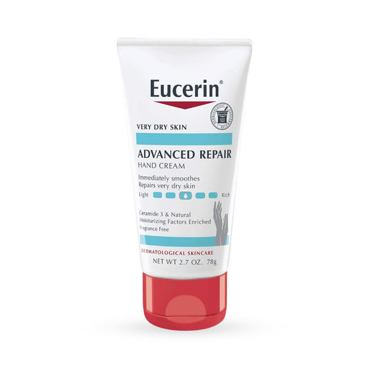 مرطب يوسرين لليد - 78 غرام | Eucerin Advanced Repair Hand Cream 2.7 oz 78g - Barbie.phar