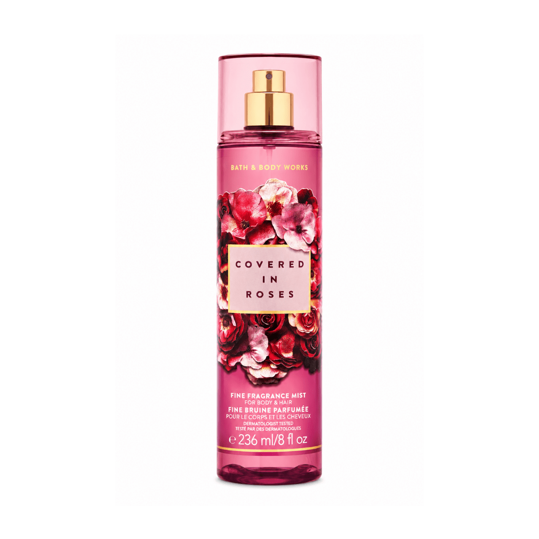 مست كوفرد ان روز باث اند بودي - 236مل | Bath & Body Works coverd in roses fragrance mist - Barbie.phar
