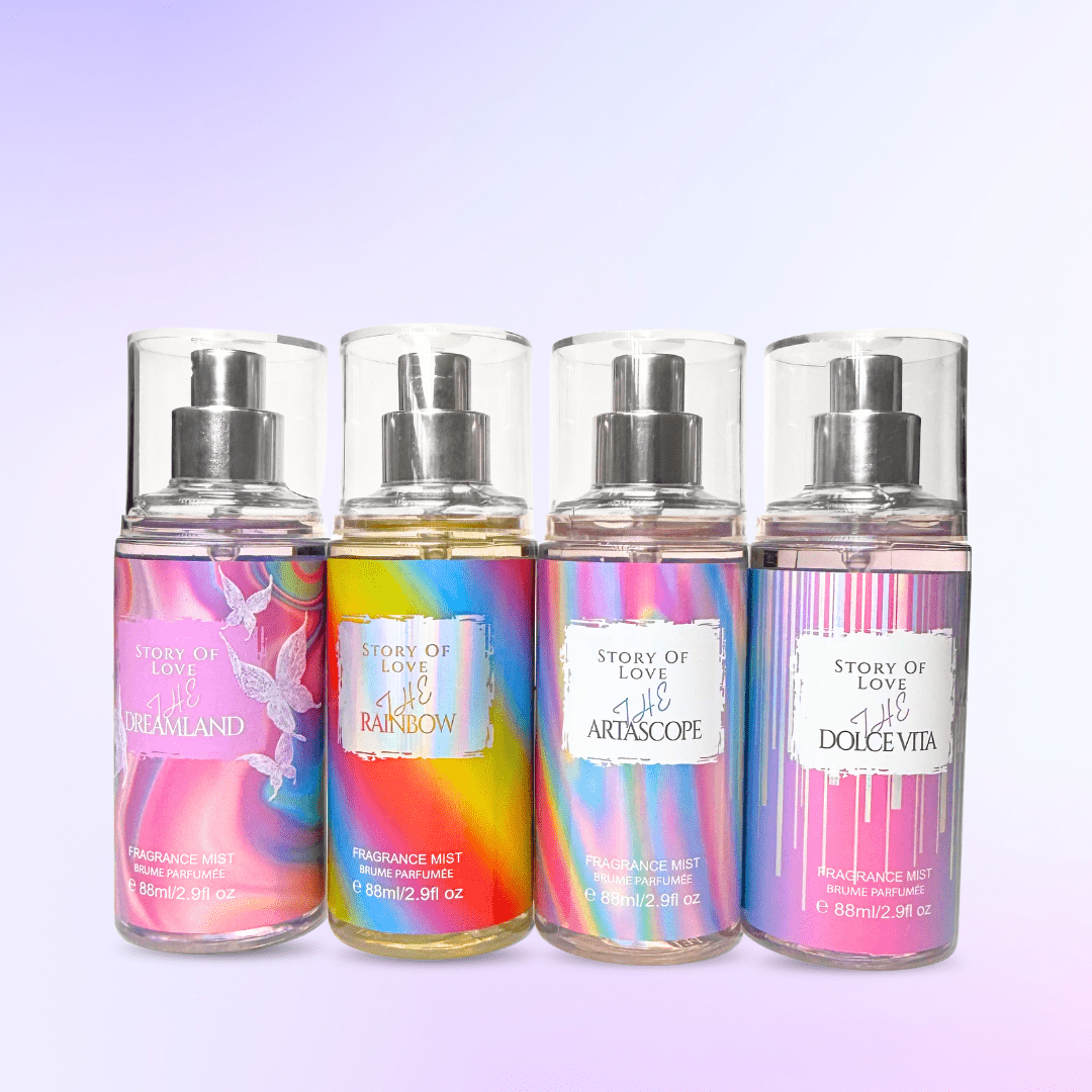 مست ليديز برفيوم | Story of love ladies parfume fragrance mist - Barbie.phar