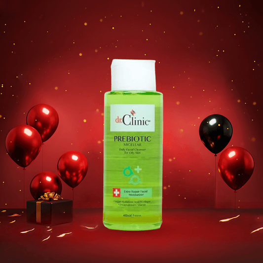 مسيلار للبشرة الدهنية دكتور كلينك - 400مل | Dr.clinic Prebiotic Micellar For Oily Skin - Barbie.phar