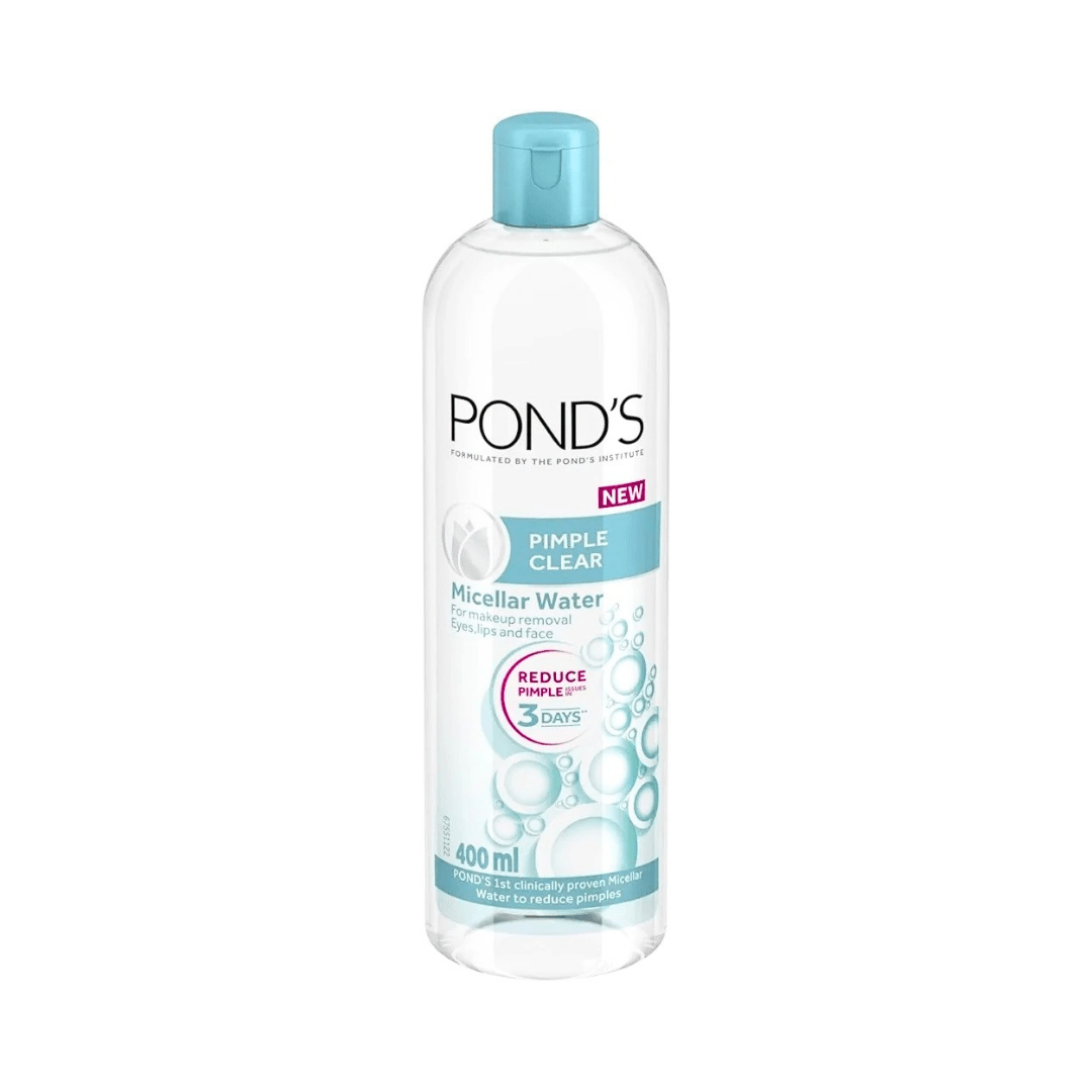 مسيلار لتقليل الحبوب بوندز - 400مل | Pond's pimple clear micellar water - Barbie.phar