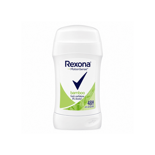 مزيل عرق بامبو ريكسونا - 40غرام | Rexona bamboo deodorant - Barbie.phar