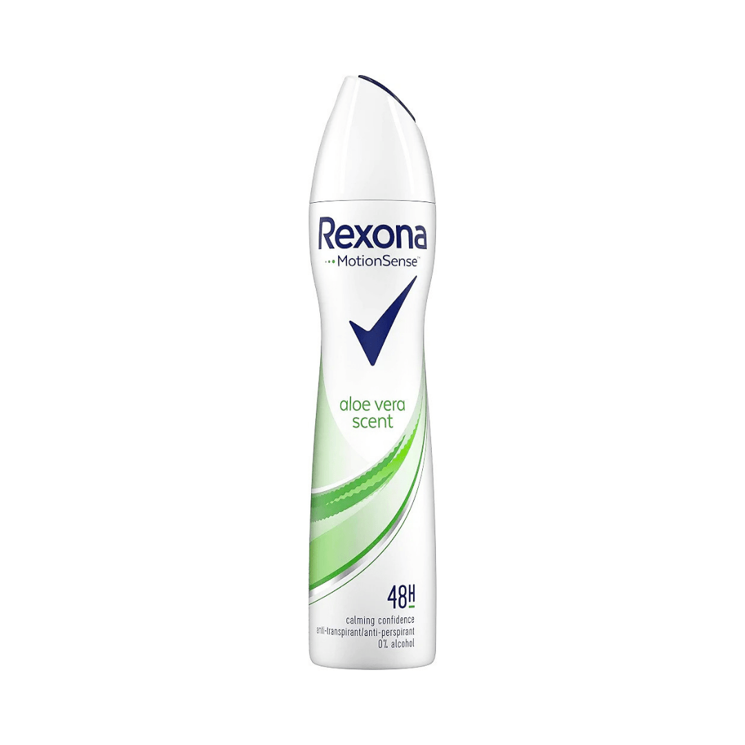 مزيل عرق بخاخ الوفيرا ريكسونا - 200مل | Rexona Motionsense Aloe Vera 48H Deodorant Spray - Barbie.phar