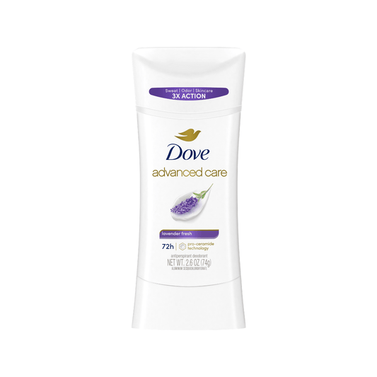 مزيل عرق لافندر فرش دوف - 74غرام | Dove lavender fresh antiperspirant deodorant - Barbie.phar