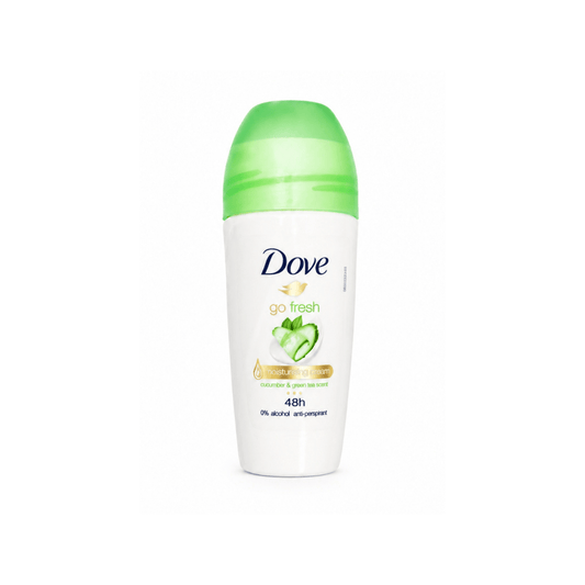 مزيل عرق رول بالخيار و الشاي الاخضر دوف - 50مل | Dove go fresh cucumber & green tea roll on deodorant - Barbie.phar