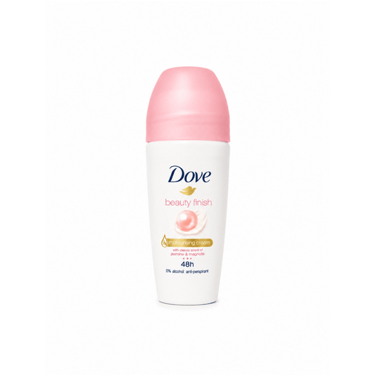 مزيل عرق رول بالياسمين دوف - 50مل | Dove beauty finish with a classic scent of jasmine & magnolia roll on deodorant - Barbie.phar