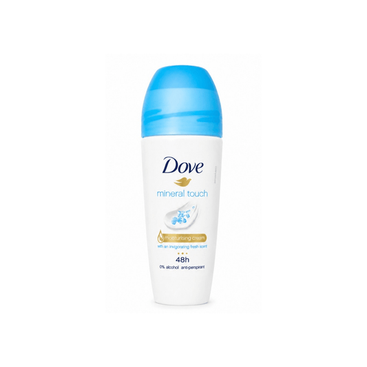 مزيل عرق رول فريش دوف - 50مل | Dove mineral touch invigorating fresh scent roll on deodorant - Barbie.phar