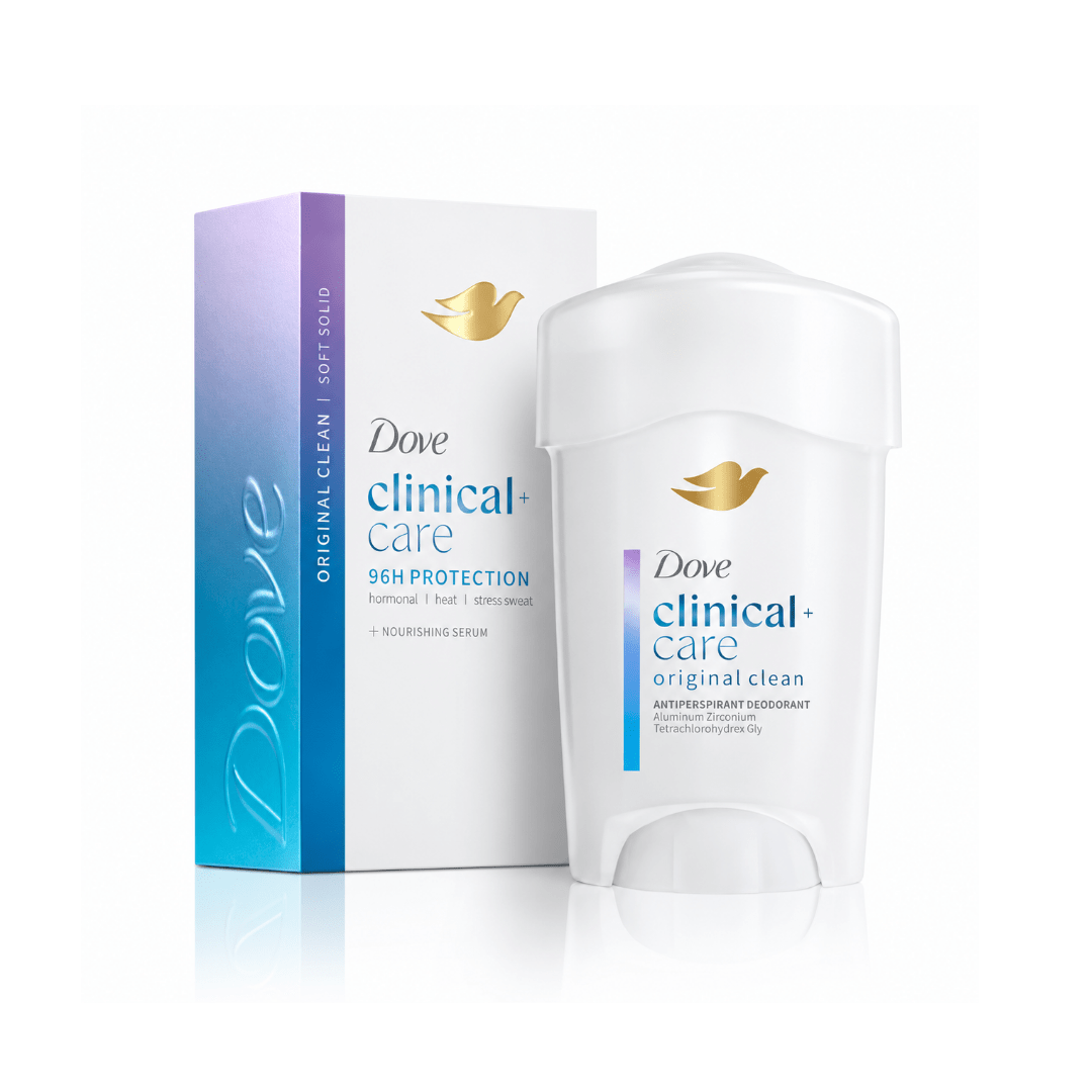 مزيل عرق طبي للتعرق المفرط دوف - 48غرام | Dove Clinical Care Antiperspirant Deodorant Original Clean - Barbie.phar