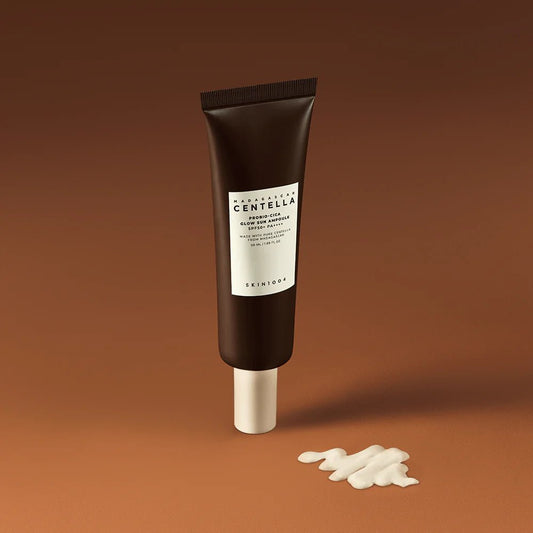واقي شمس بروبايو سيكا مدغشقر - 50مل | SKIN1004 madagascar centella probio - cica glow sun ampoule Spf50+ PA++++ - Barbie.phar