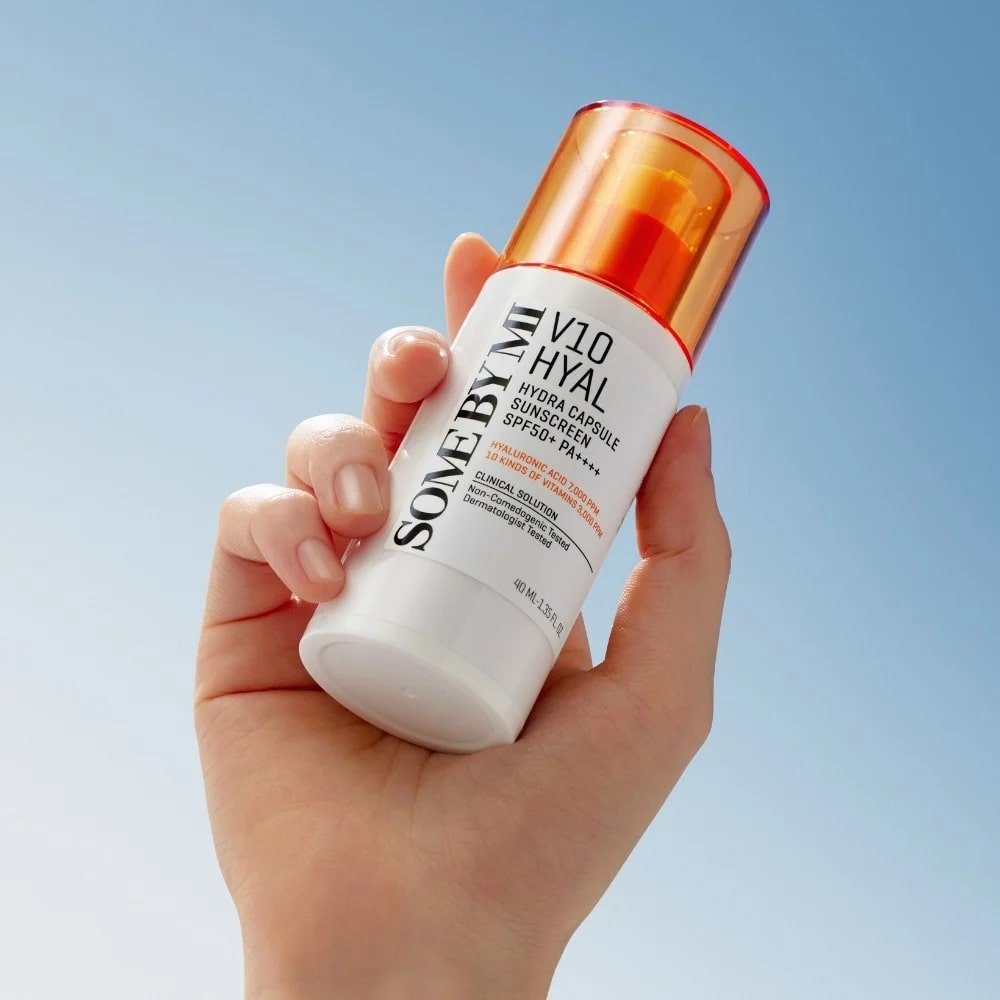 واقي شمس فيتامينات سم باي مي - 40مل | Some By Mi V10 Hyal Hydra Capsule Sunscreen - Barbie.phar