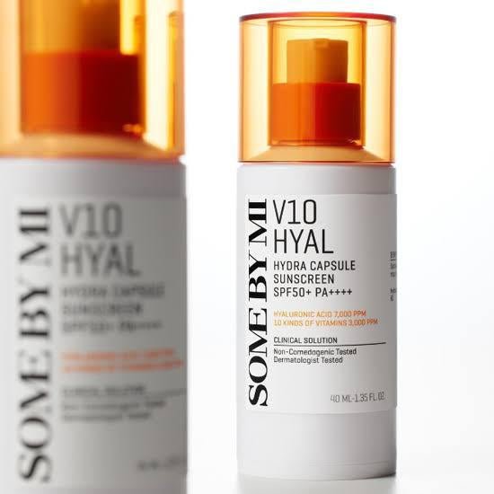 واقي شمس فيتامينات سم باي مي - 40مل | Some By Mi V10 Hyal Hydra Capsule Sunscreen - Barbie.phar