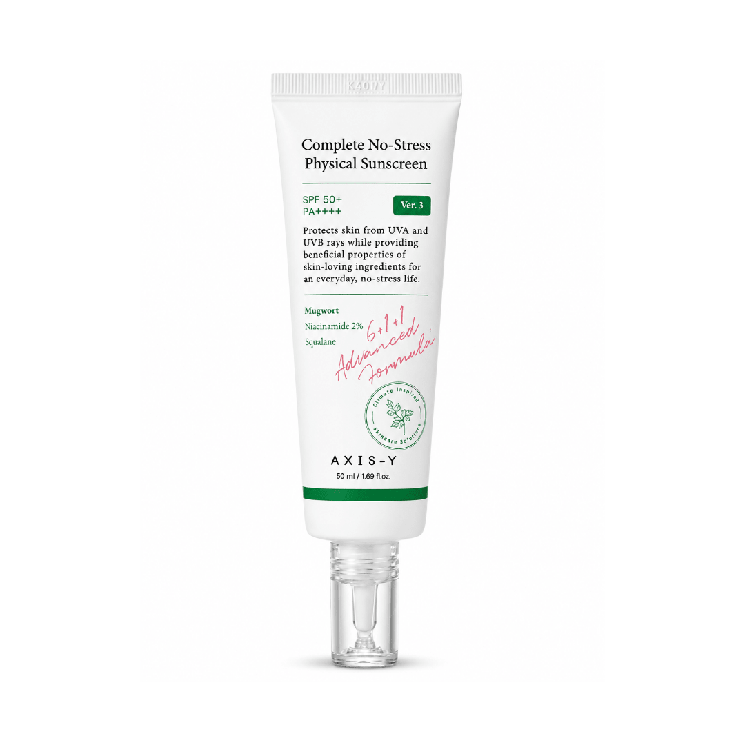 واقي شمس فيزيائي اكسزز واي - 50مل | AXIS-Y Complete No-Stress Physical Sunscreen - Barbie.phar