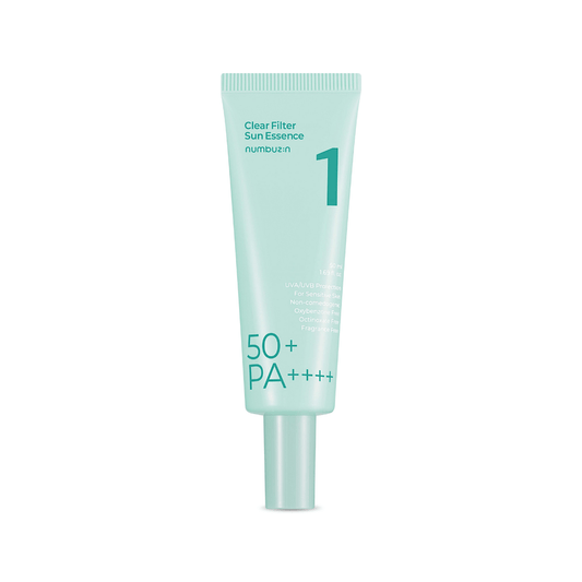 واقي شمس كلير نمبوزين - 50مل | Numbuzin Clear Filter Sun Essence Spf 50+ PA++++ - Barbie.phar