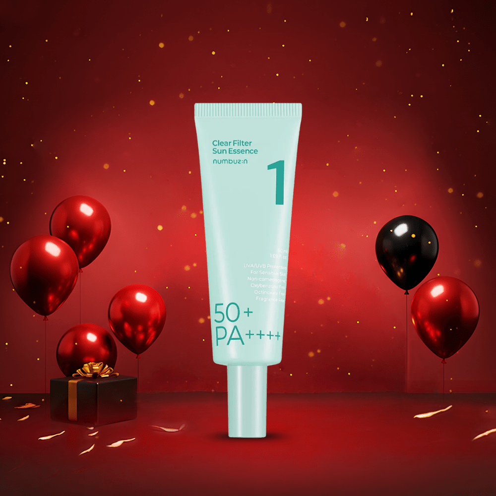 واقي شمس كلير نمبوزين - 50مل | Numbuzin Clear Filter Sun Essence Spf 50+ PA++++ - Barbie.phar