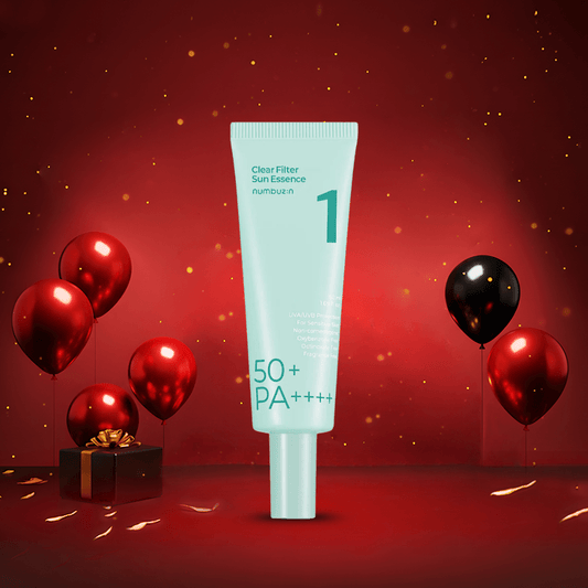 واقي شمس كلير نمبوزين - 50مل | Numbuzin Clear Filter Sun Essence Spf 50+ PA++++ - Barbie.phar