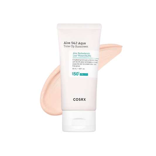 واقي شمس مع لون كوزركس - 50مل | Cosrx aloe 54.2 aqua tone - up sunscreen - Barbie.phar