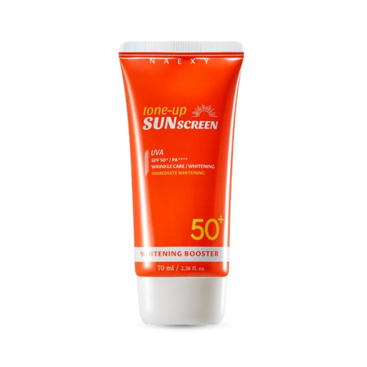 واقي شمس مع لون نايكسي - 70مل | Naexy Tone - Up Whitening Sunscreen Spf50 PA++++ - Barbie.phar