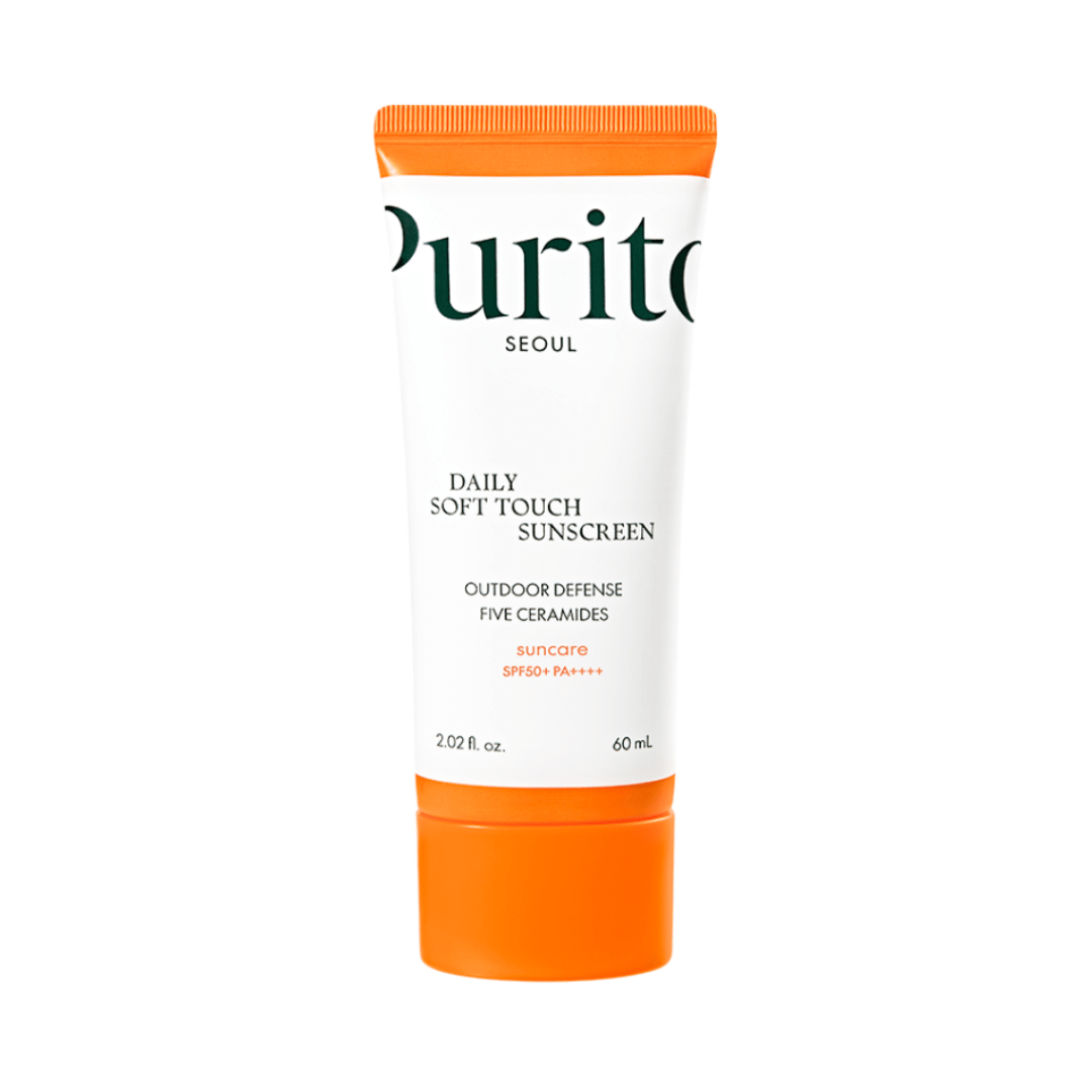 واقي شمس سوفت اليومي بوريتو - 60مل | Purito daily soft touch sunscreen spf50+ pa++++ - Barbie.phar