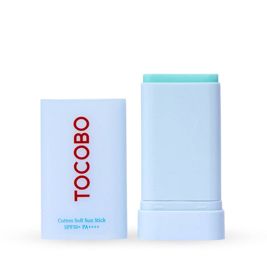 واقي شمس توكوبو ستك - 19 غرام |TOCOBO COTTON SOFT SUN STICK SPF50+ PA++++ - Barbie.phar