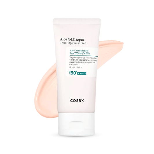 واقي شمس تون اب كوزركس - 50مل | Cosrx Aloe 54.2 Aqua Tone - Up Sunscreen - Barbie.phar