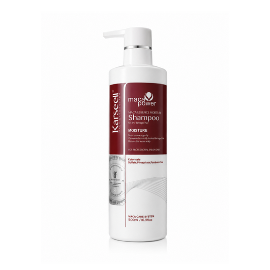 شامبو لاصلاح الشعر التالف كارسيل - 500مل | Karseell maca essence moisture repair shampoo