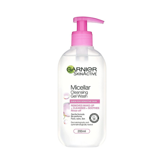 غسول منظف مسيلار غارنييه - 200مل | Garnier Micellar Cleansing Gel Wash