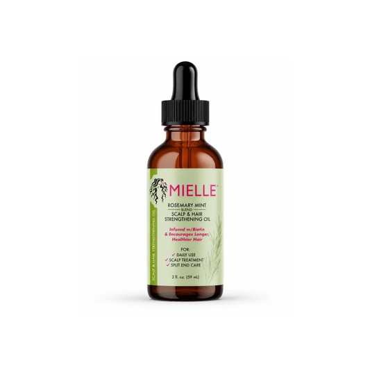 زيت اكليل الجبل ميلي - 59مل | Mielle Rosemary Mint Scalp & Hair Strengthening Oil