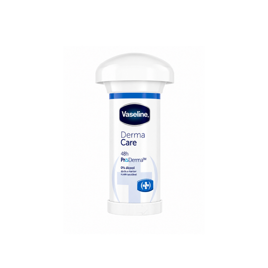 مزيل عرق كريمي ديرما كير فازلين - 50مل | Vaseline Derma Care 48h 0% Alcohol Deodorant