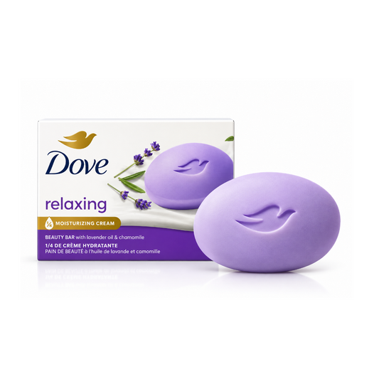 صابونة دوف لافندر | Dove relaxing beauty bar with lavender oil and chamomile
