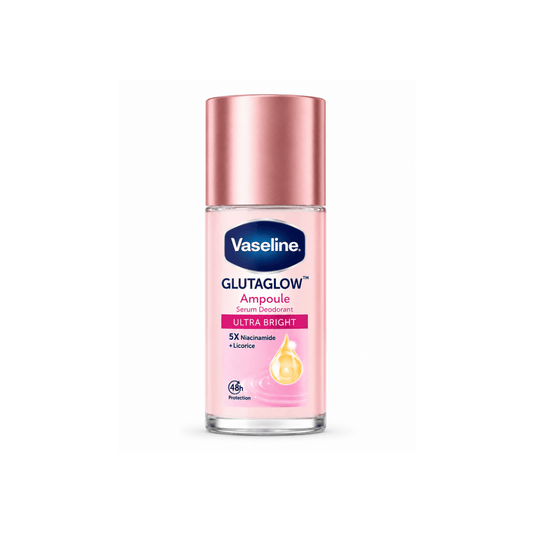 رول مزيل عرق و مفتح فازلين - 45مل | Vaseline glutaglow ampoule serum deodorant ultra bright - Barbie.phar