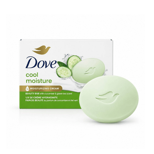 صابونة دوف بالخيار و الشاي الاخضر | Dove cool moisture beauty bar - Barbie.phar