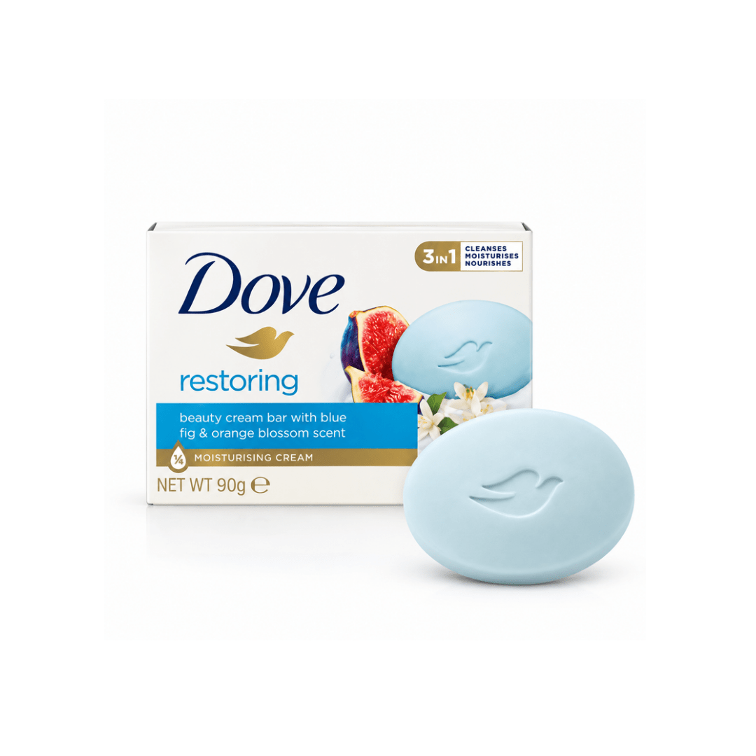 صابونة دوف بالتين و براعم البرتقال | Dove restoring beauty bar with fig and orange blossom - Barbie.phar
