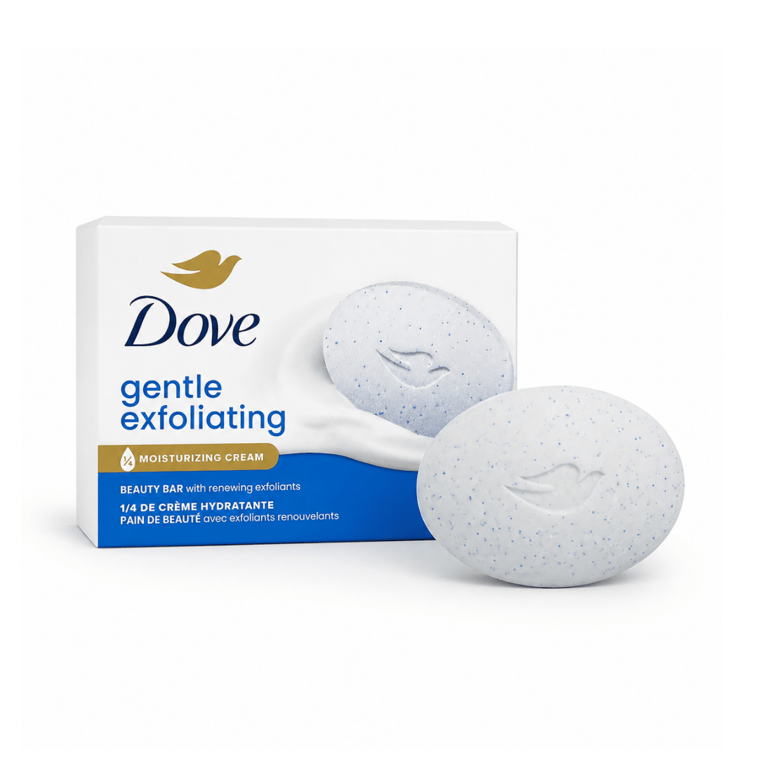 صابونة دوف لتقشير البشرة | Dove renewing exfoliating beauty bar - Barbie.phar